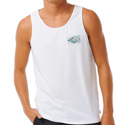 Majica brez rokavov Traditions Tank optical white